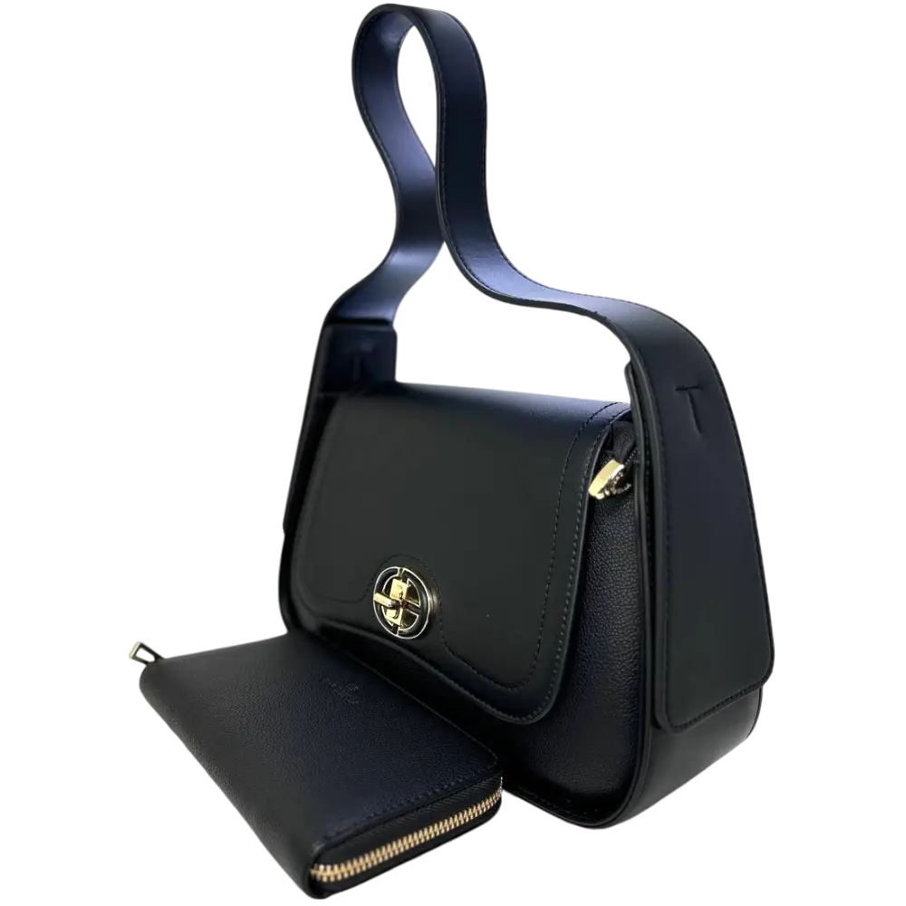 Elegant Shoulder Bag-Black