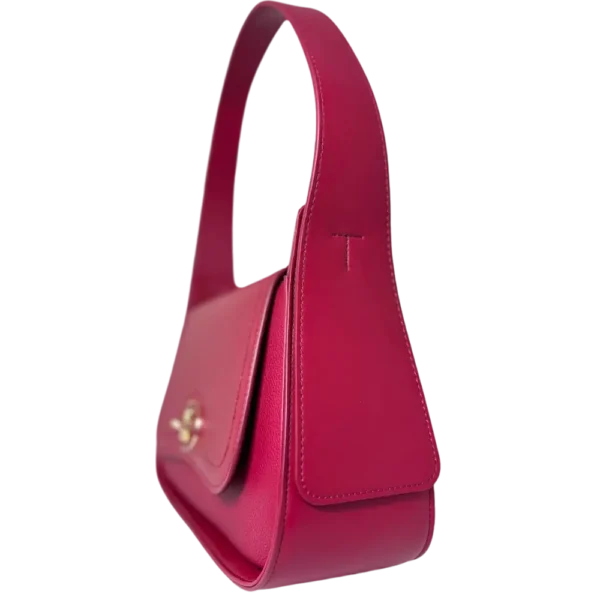 Elegant Shoulder Bag-Red