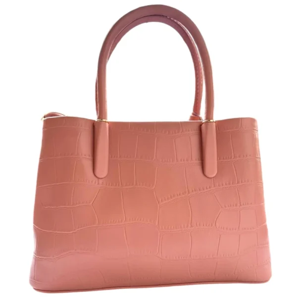 Large space hand/shoulder bag-Peach