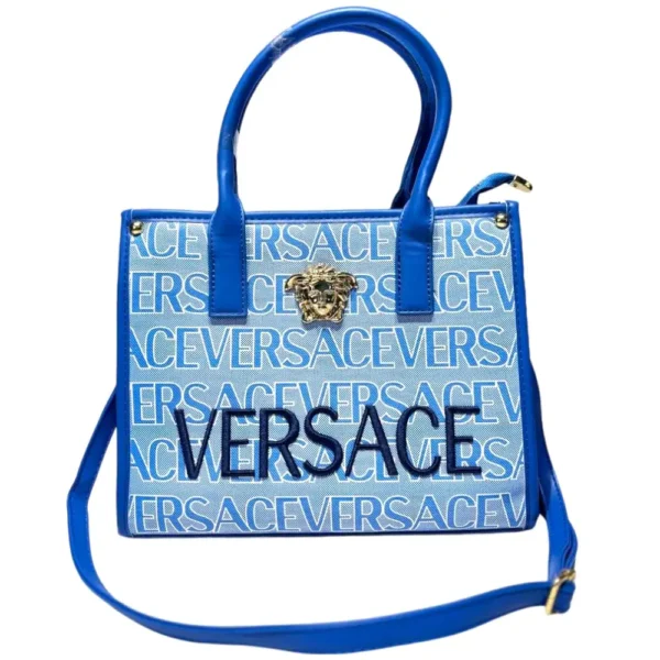 Elegant Tote Bag-Blue