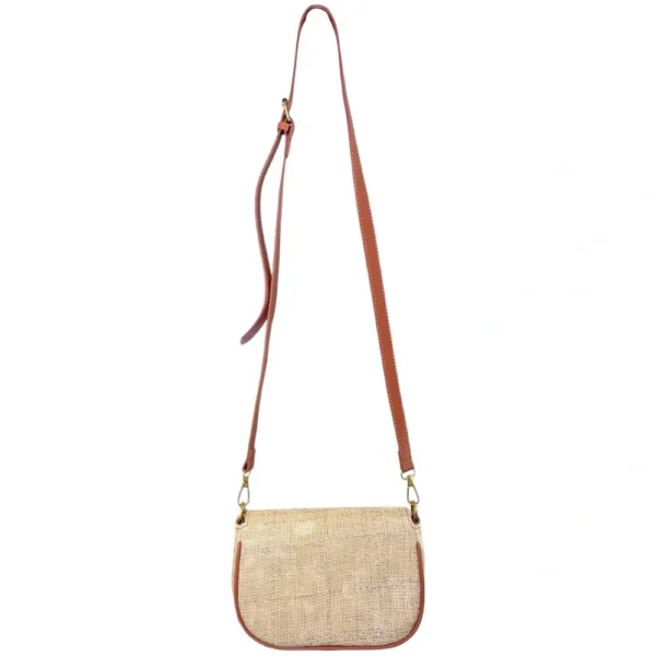 Eco-friendly Cross Body Bag-Brown