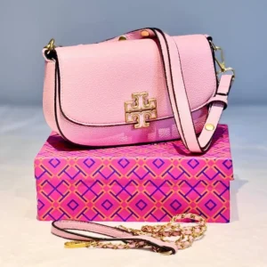 Britten Moose Baby-Pink Crossbody Bag